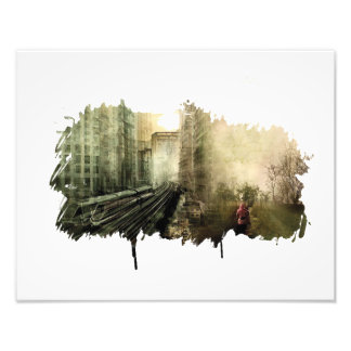 Capitalism vs Nature Photo Print