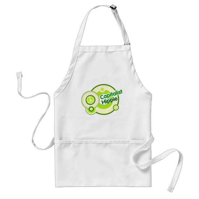 Capitalist Hippie Chef's Apron (Front)