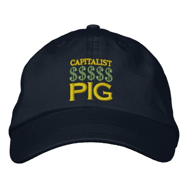 CAPITALIST PIG cap (Front)