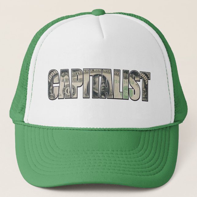 Capitalist Trucker Hat (Front)