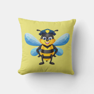 Capitan bee with police hat cushion