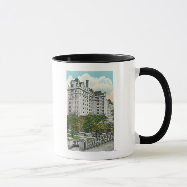 Capitol Approach View of NY Telephone Co. Bldg Mug (Right)