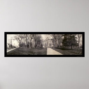 Capitol Bdlg Raleigh Photo 1909 Poster