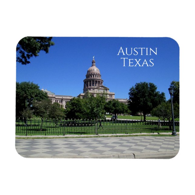 Capitol Building Austin Texas Magnet (Horizontal)