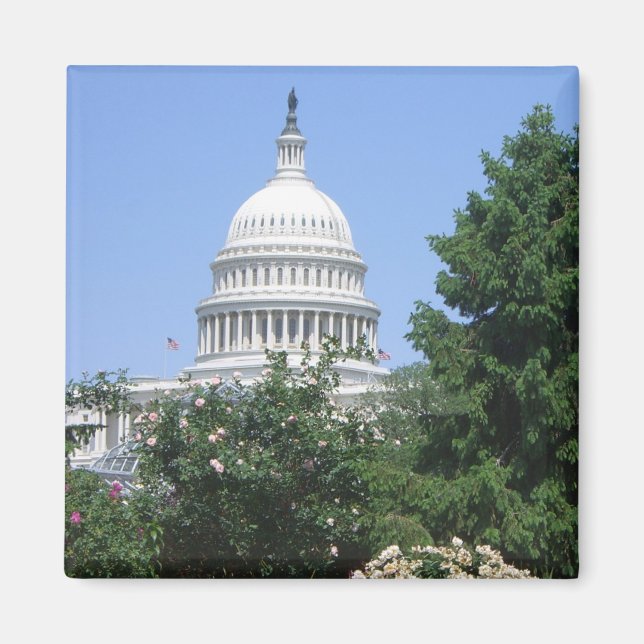 Capitol Building from Bartholdi Park Magnet (Front)