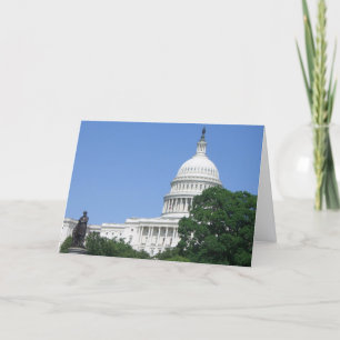 Capitol Building in Washington DC Card