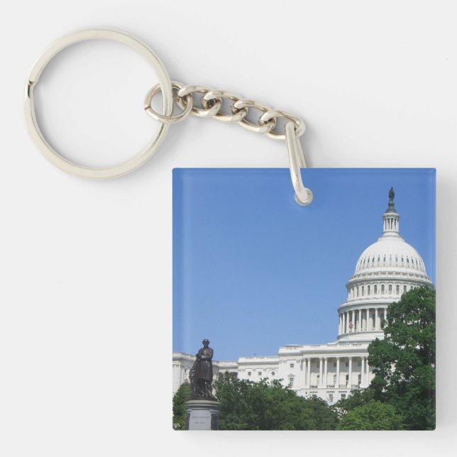 Capitol Building in Washington DC Key Ring (Front)