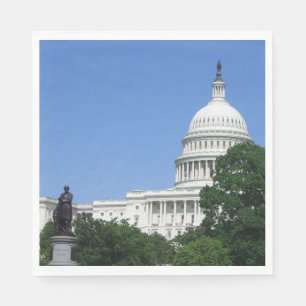 Capitol Building in Washington DC Napkin