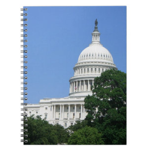 Capitol Building in Washington DC Notebook
