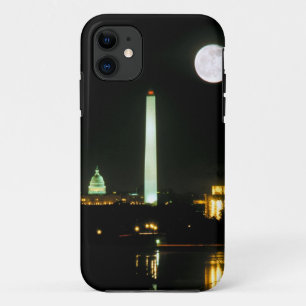 Capitol Building, Lincoln Memorial, Washington iPhone 11 Case