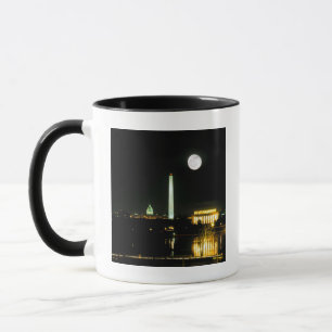 Capitol Building, Lincoln Memorial, Washington Mug