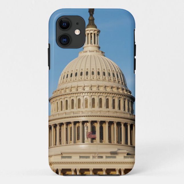 Capitol Building shot at dusk Case-Mate iPhone Case (Back)