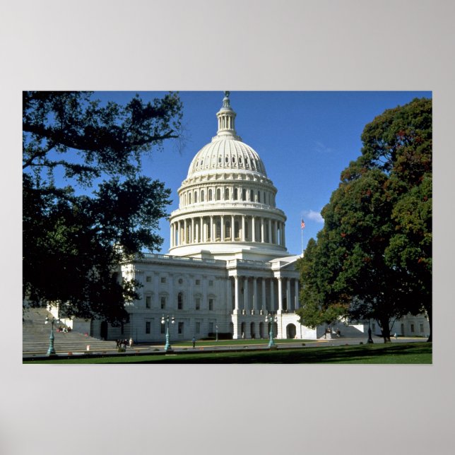 Capitol Building, Washington, D.C., USA Poster (Front)