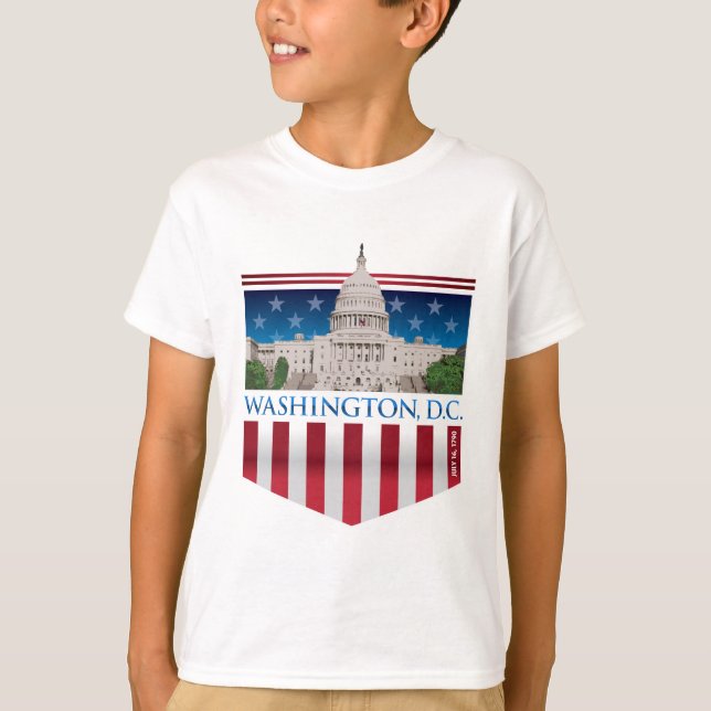 Capitol Building - Washington DC T-Shirt (Front)