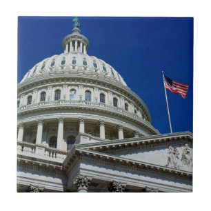 Capitol Building, Washington, USA Ceramic Tile