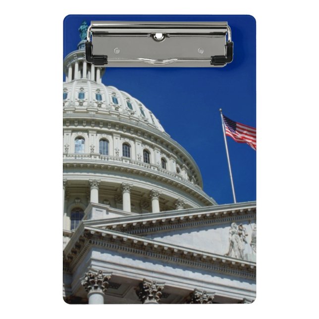 Capitol Building, Washington, USA Mini Clipboard (Front)