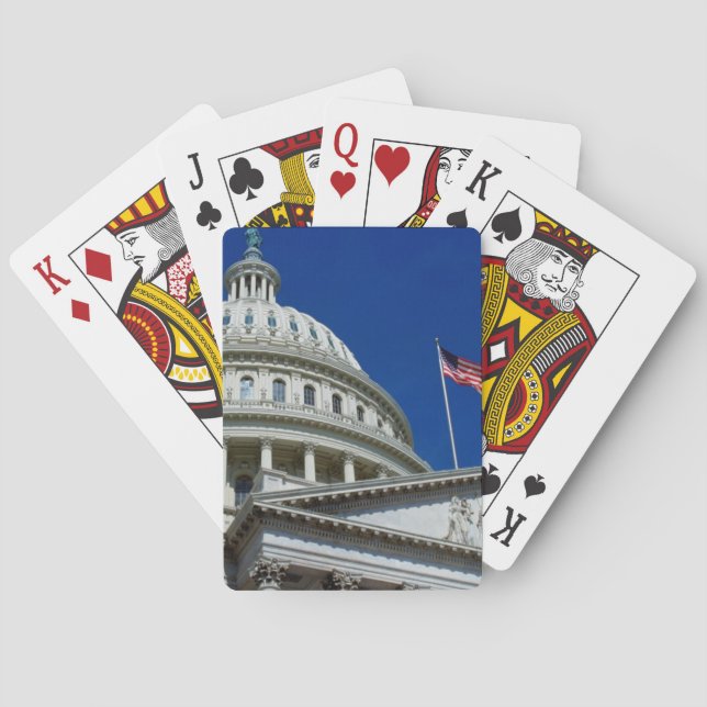 Capitol Building, Washington, USA Playing Cards (Back)