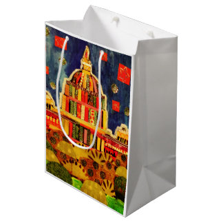 Capitol Custom Glossy Medium Colourful Gift Bag