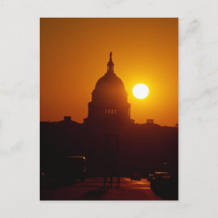 Capitol Hill Sunset Postcard