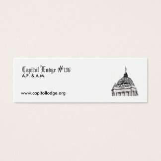 Capitol Lodge Zip Card