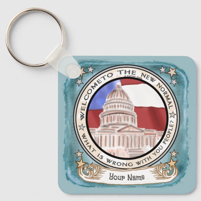 Capitol New Normal  Key Ring (Front)