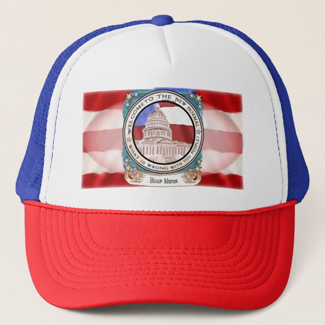 Capitol New Normal  Trucker Hat (Front)