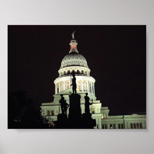 Capitol of Texas Poster (Front)