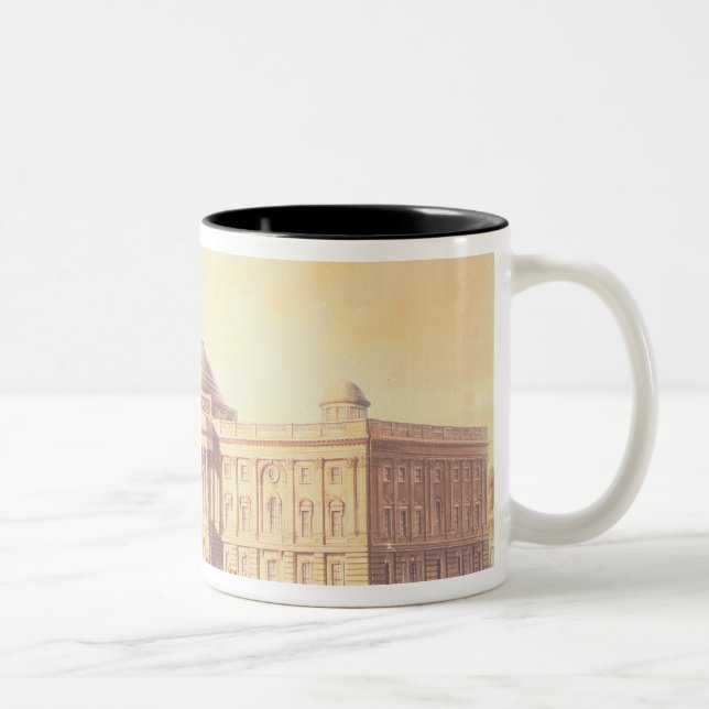 Capitol of the United States, engraved by Two-Tone Coffee Mug (Right)