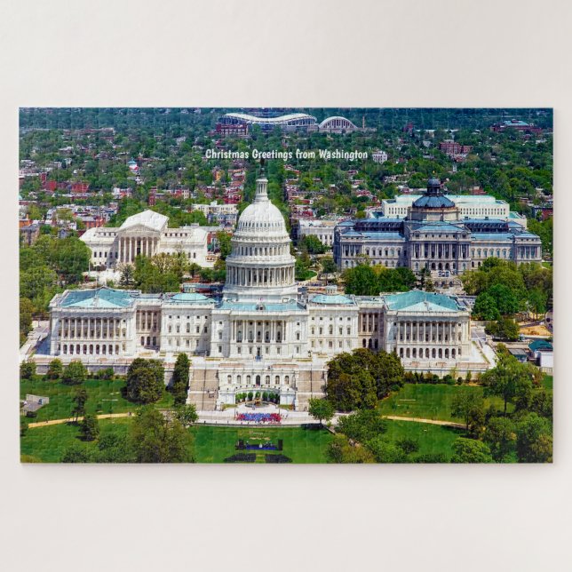 Capitol of Washington. Jigsaw Puzzle (Horizontal)