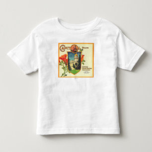 Capitol Orange LabelLindsay, CA Toddler T-Shirt