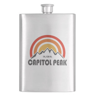 Capitol Peak Hip Flask