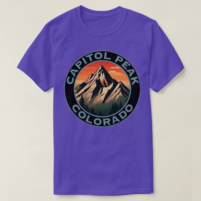 Capitol Peak TShirt (Design Front)