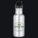 Capitol Reef National Park 532 Ml Water Bottle<br><div class="desc">Capitol Reef National Park is a hidden treasure extending almost 100 miles and filled with cliffs,  canyons,  domes,  and bridges in central Utah.</div>