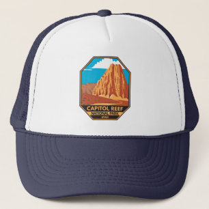 Capitol Reef National Park Cathedral Valley Loop  Trucker Hat