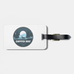 Capitol Reef National Park Deer Luggage Tag
