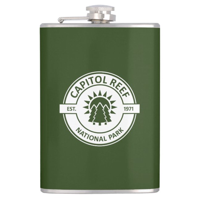 Capitol Reef National Park Hip Flask (Front)
