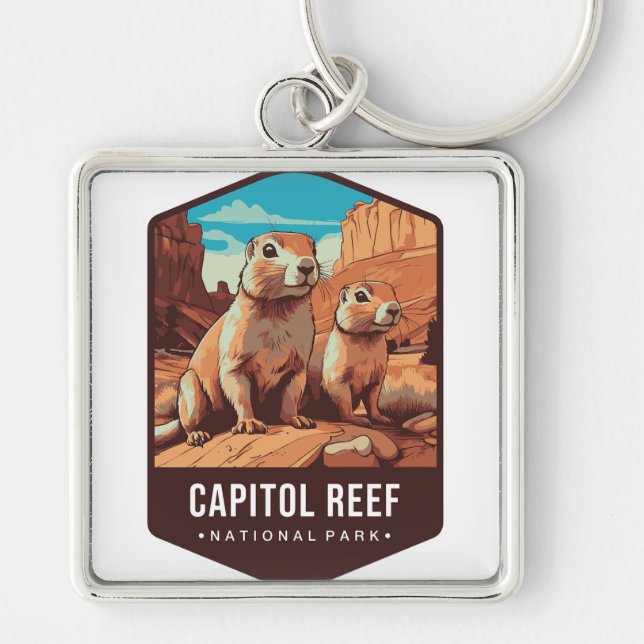 Capitol Reef National Park Key Ring (Front)