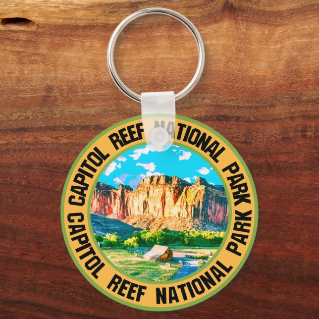 Capitol Reef National Park                         Key Ring (Front)