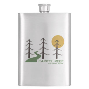 Capitol Reef National Park Trail Hip Flask