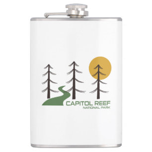 Capitol Reef National Park Trail Hip Flask