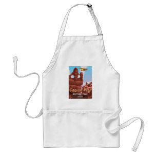 Capitol Reef National Park Travel poster Standard Apron