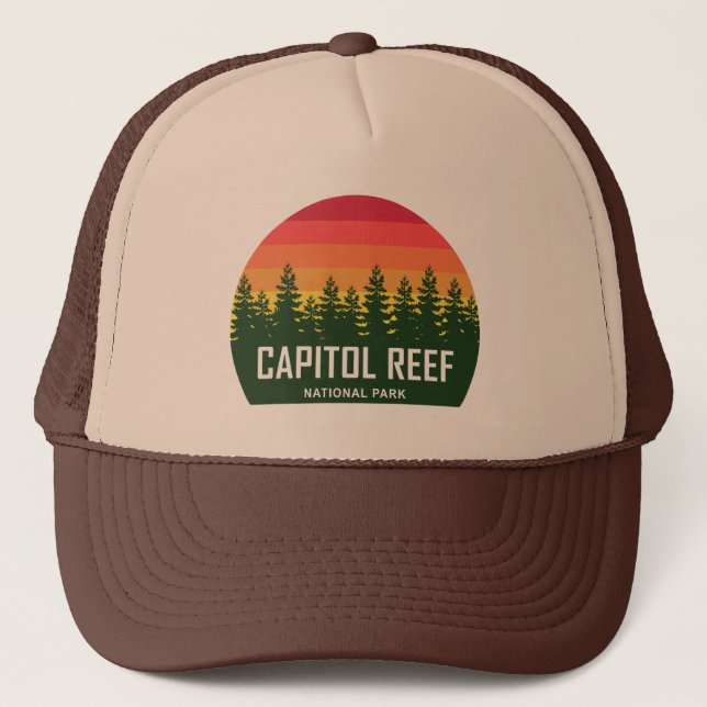 Capitol Reef National Park Trucker Hat (Front)