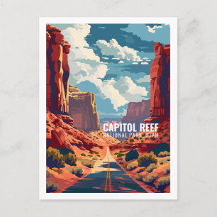 Capitol Reef National Park Utah USA  Postcard