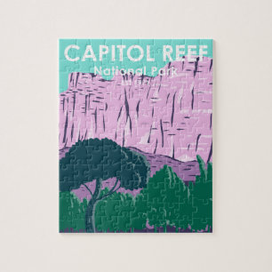  Capitol Reef National Park Utah Vintage Jigsaw Puzzle