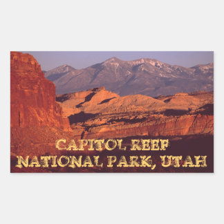 Capitol Reef NP Rectangular Sticker