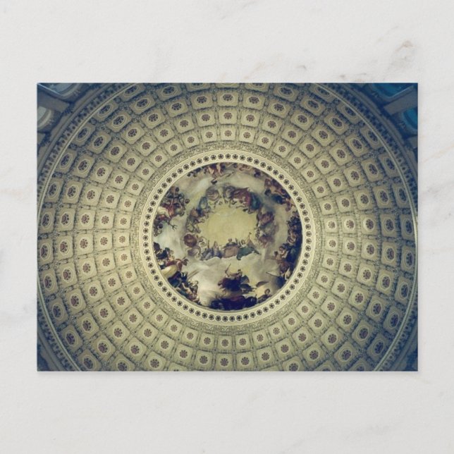 capitol rotunda postcard (Front)