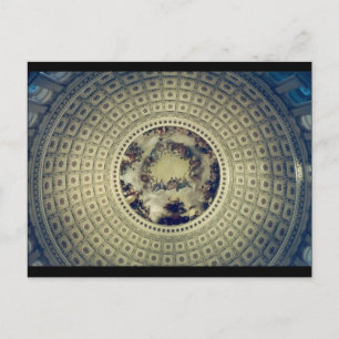 capitol rotunda roof postcard
