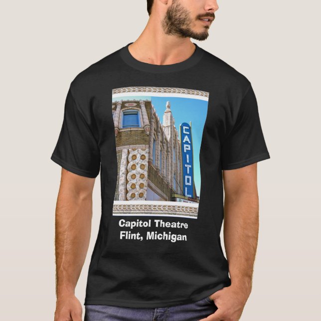 Capitol Theatre, Flint MI T-Shirt (Front)
