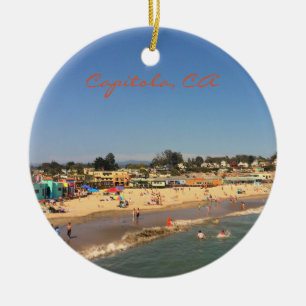 Capitola, CA Christmas Ornament