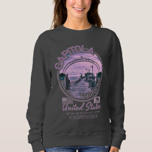 CAPITOLA SANTA CRUZ CALIFORNIA - CAPITOLA WHARF SWEATSHIRT